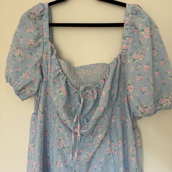 Cider Floral Cottagecore/Milkmaid Dress - Picture 2 of 4